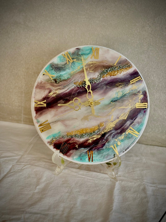 Çikolata kahve duvar saati