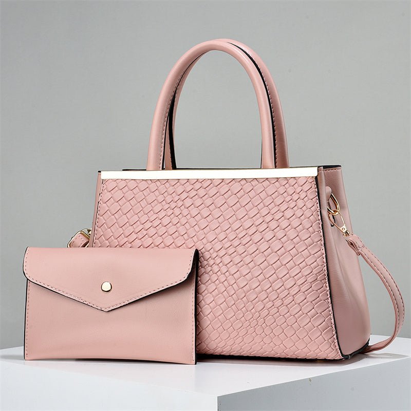 2 In 1 Bold Luxe Structured Handbag - Women's Fashion PU Handbag Custom Made Shoulder Bags Woman Handbag Bag - HediyeEpoxy2 In 1 Bold Luxe Structured Handbag - Women's Fashion PU Handbag Custom Made Shoulder Bags Woman Handbag BagHediyeEpoxyPink2 In 1 Bold Luxe Structured Handbag - Women's Fashion PU Handbag Custom Made Shoulder Bags Woman Handbag Bag