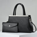 2 In 1 Bold Luxe Structured Handbag - Women's Fashion PU Handbag Custom Made Shoulder Bags Woman Handbag Bag - HediyeEpoxy2 In 1 Bold Luxe Structured Handbag - Women's Fashion PU Handbag Custom Made Shoulder Bags Woman Handbag BagHediyeEpoxyBlack2 In 1 Bold Luxe Structured Handbag - Women's Fashion PU Handbag Custom Made Shoulder Bags Woman Handbag Bag
