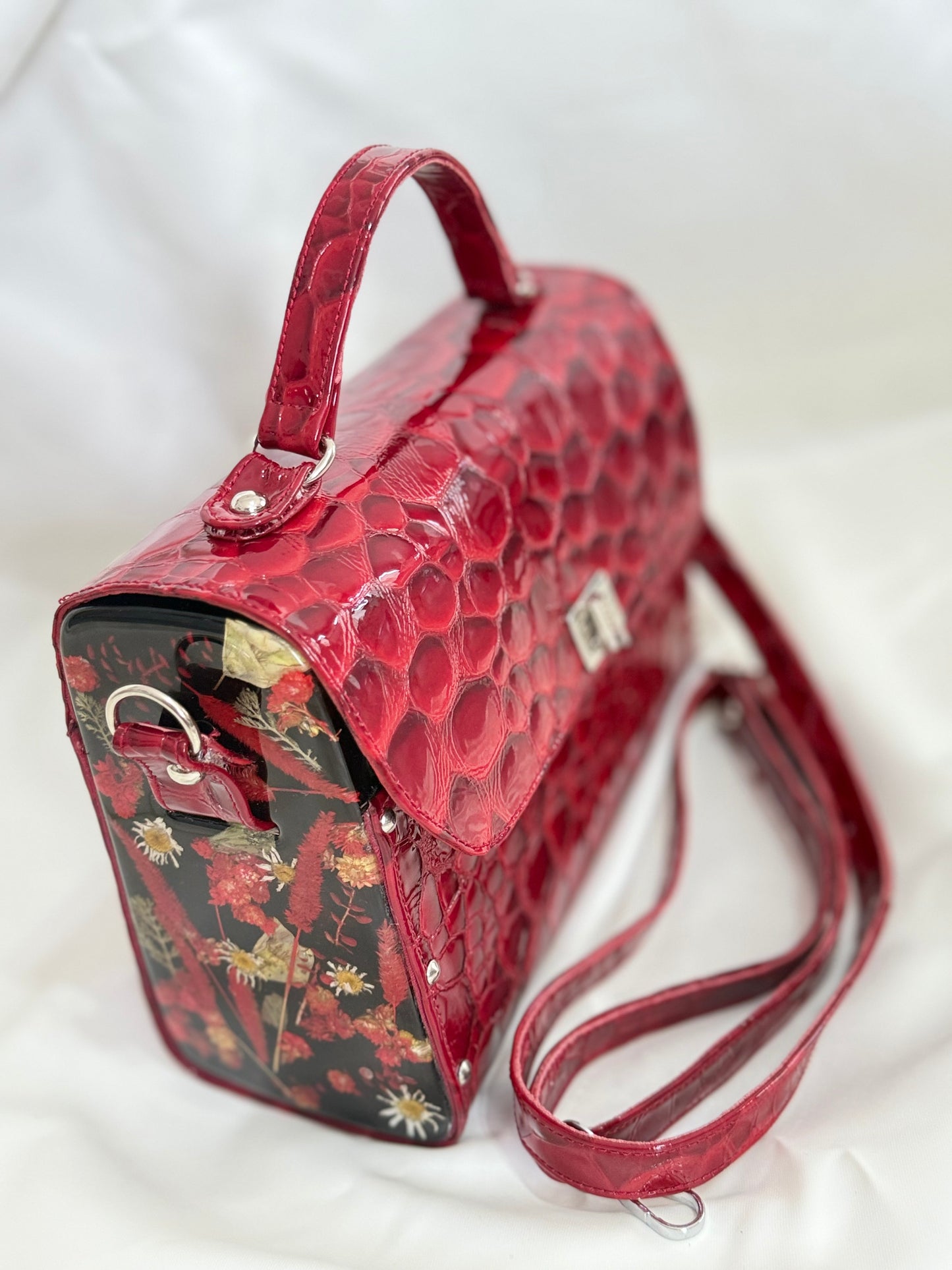 Hakiki deri Epoksi çanta