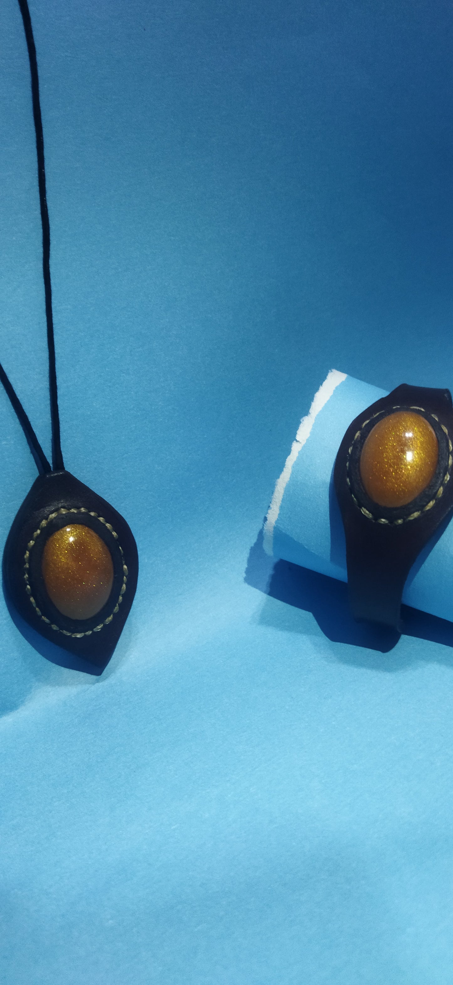 Hakiki deri epoksili set