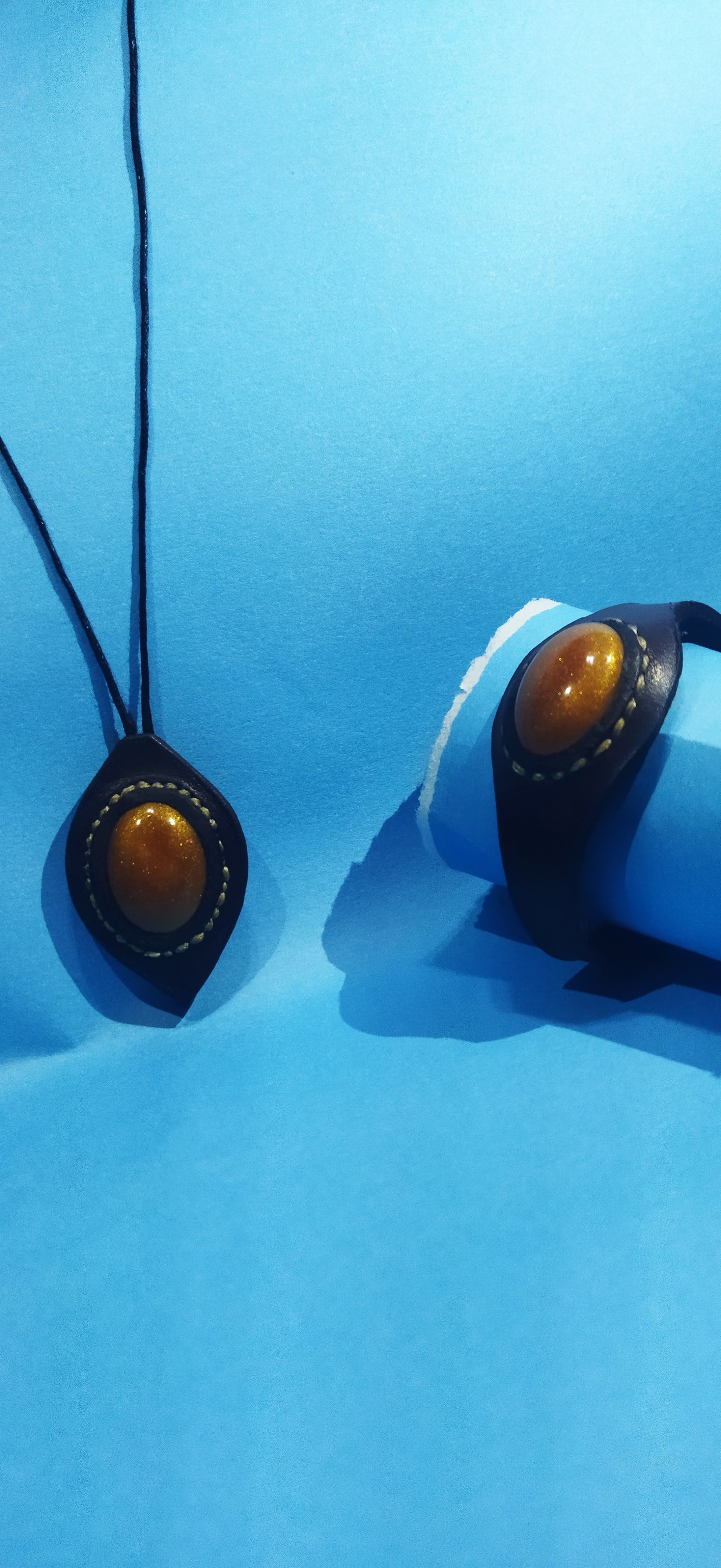 Hakiki deri epoksili set