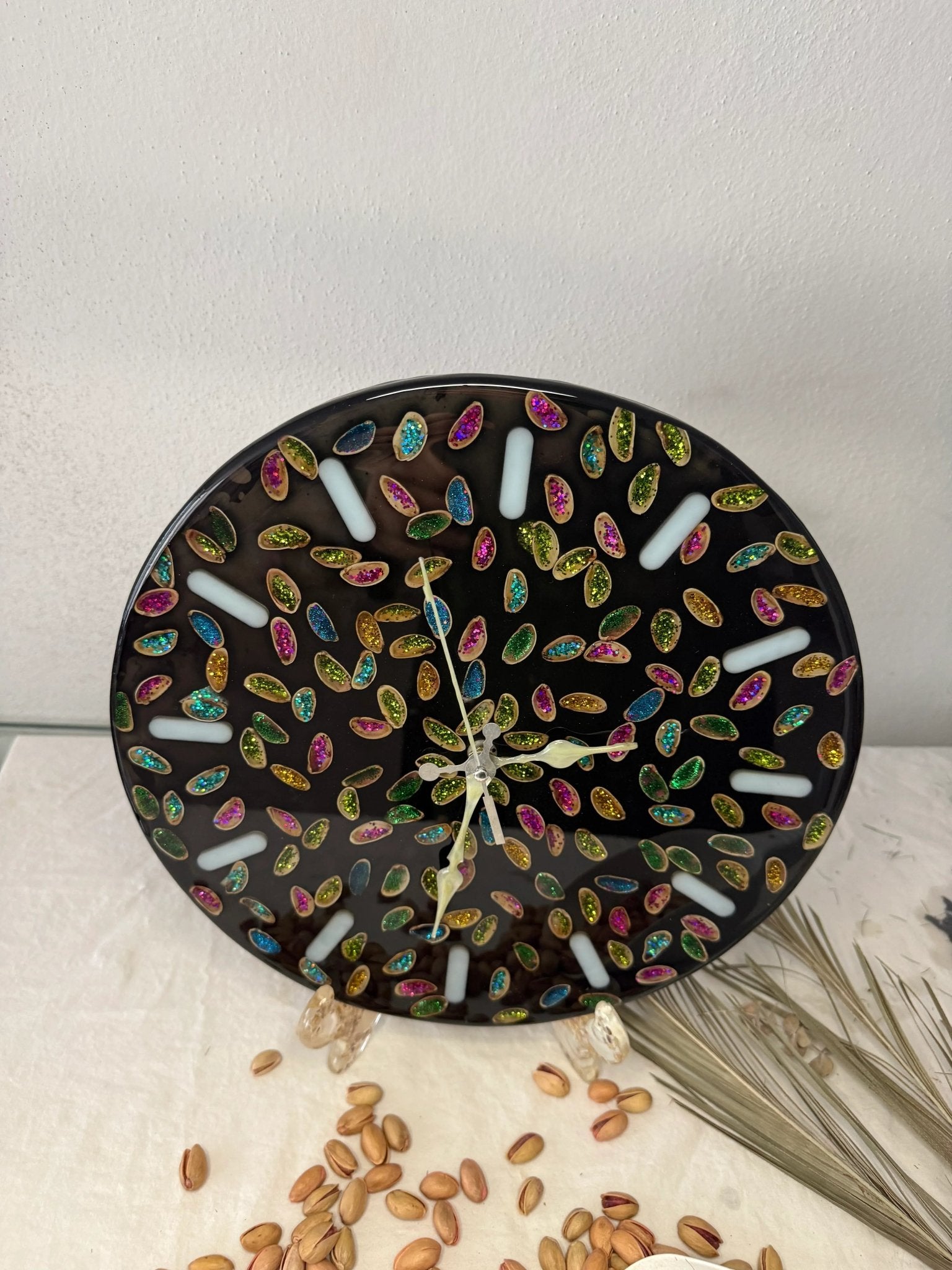 Duvar saati (karanlıkta )parlayan - HediyeEpoxyDuvar saati (karanlıkta )parlayanHediyeEpoxyReçine duvar saatiDuvar saati (karanlıkta )parlayan - HediyeEpoxy