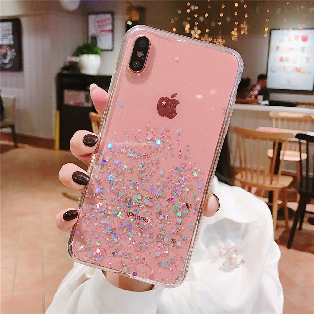 Epoxy glitter phone case - HediyeEpoxyEpoxy glitter phone case0HediyeEpoxyPinkIPhoneXREpoxy glitter phone case