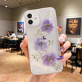 Epoxy Glitter Small Floral Phone Case - HediyeEpoxyEpoxy Glitter Small Floral Phone CaseHediyeEpoxyA10IPhone12/12ProEpoxy Glitter Small Floral Phone Case