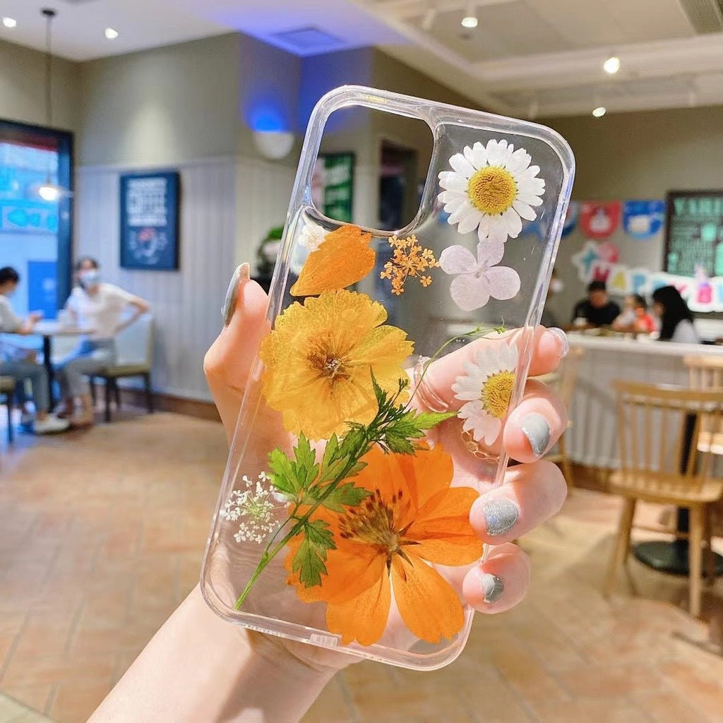 Epoxy Glitter Small Floral Phone Case - HediyeEpoxyEpoxy Glitter Small Floral Phone CaseHediyeEpoxyA10IPhone12/12ProEpoxy Glitter Small Floral Phone Case