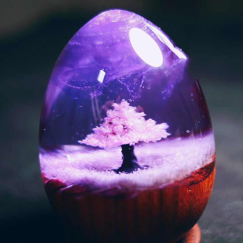 Handmade Starry Dragon Egg Resin Epoxy Ornament - HediyeEpoxyHandmade Starry Dragon Egg Resin Epoxy Ornament0HediyeEpoxyCherry BlossomHandmade Starry Dragon Egg Resin Epoxy Ornament