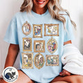 Disney Magical Princess Frame Valentine Shirt, Happy Valentine's Day Shirt, Disneyland Valentine Couple Tee, Disney Girl Trip Tee