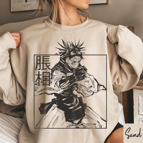 Choso Jujutsu Shirt, Sweatshirt, Hoodie, Toji Shirt, JJK Shirt, Anime Graphic Tshirt, Anime Gift Tshirt, Vintage Anime Shirt