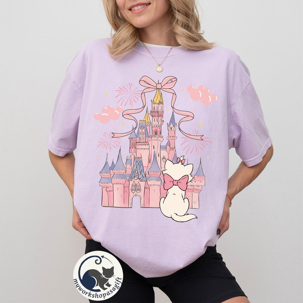 Disney Aristocats Marie Cat Shirt, Disney Magic Kingdom Shirt, Birthday Gift Tee, Disneyworld Shirt, Disneyland Family Trip Shirt