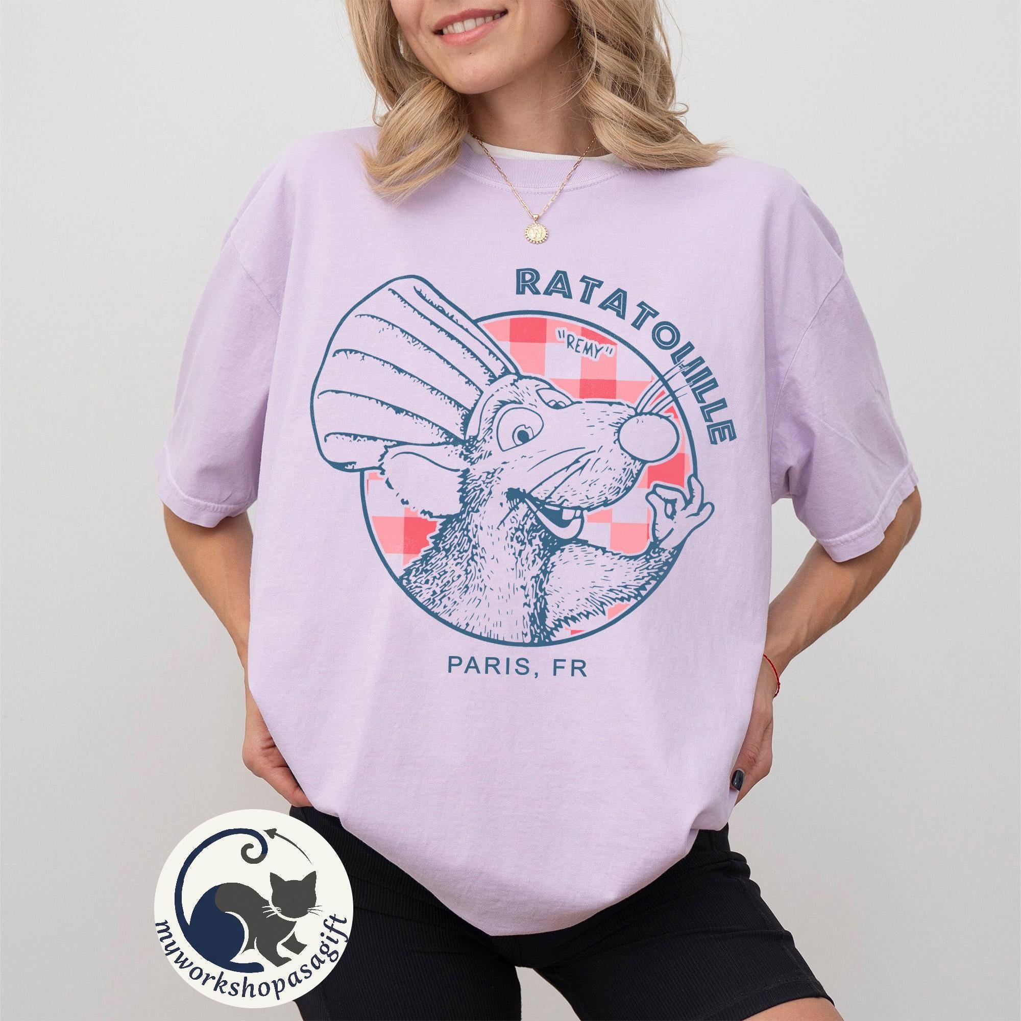 Ratatouille Comfort Color Shirt, Vintage Ratatouille Gusteau's Shirt, Remy anyone can cook tshirt, Little Chef shirt, Remy Shirts