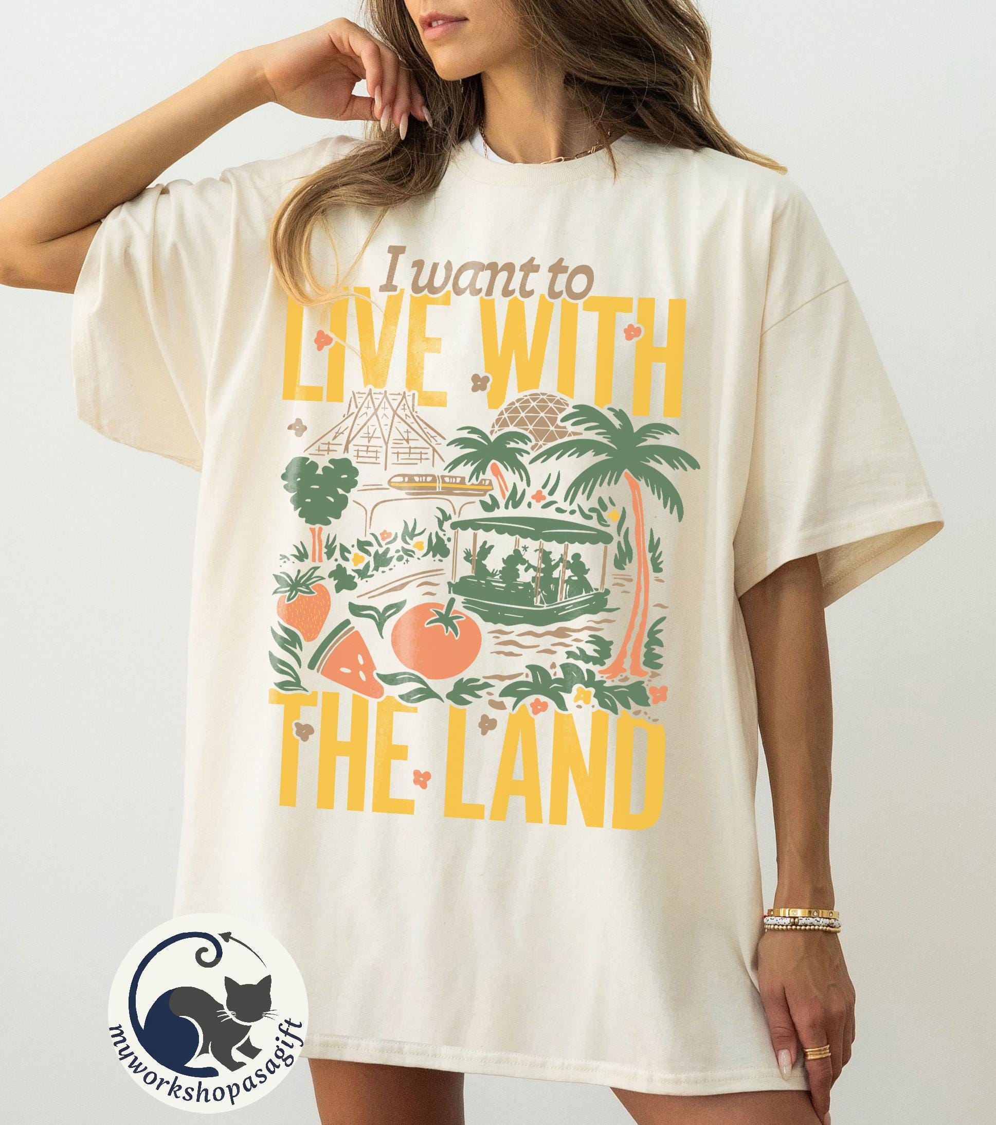 Retro Epcot The Land Shirt, Living With The Land Epcot Farming Shirt, Disney Family Trip shirts, Magic Kingdom The Land shirt