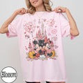 Comfort Colors Mickey And Minnie Love Shirt, Disney Castle Shirt, Valentines Day Shirt, Valentines Love Tee, Disneyland Castle Shirt