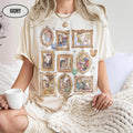 Comfort Colors® Retro Disney Princess Characters Shirt, Rapunzel Belle Cinderella Tee, Disneyland Disney Girly Trip Shirt, Disney Family Tee