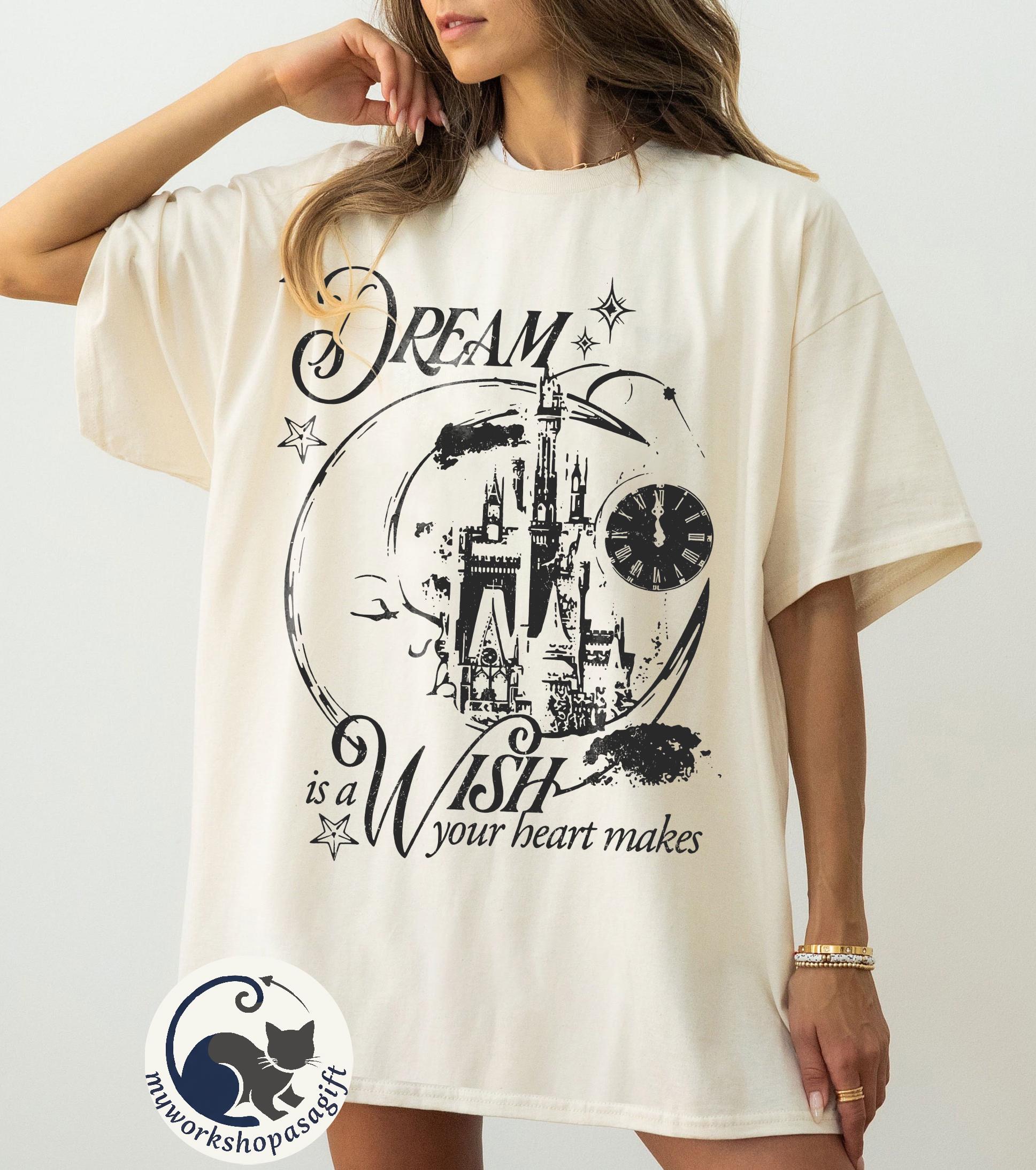 A Dream Is A Wish Shirt, Cinderella Castle Gold Foil Shirt, Disney Dream Shirt, Magic Kingdom Trip Matching Tee, Disney Princess Gift