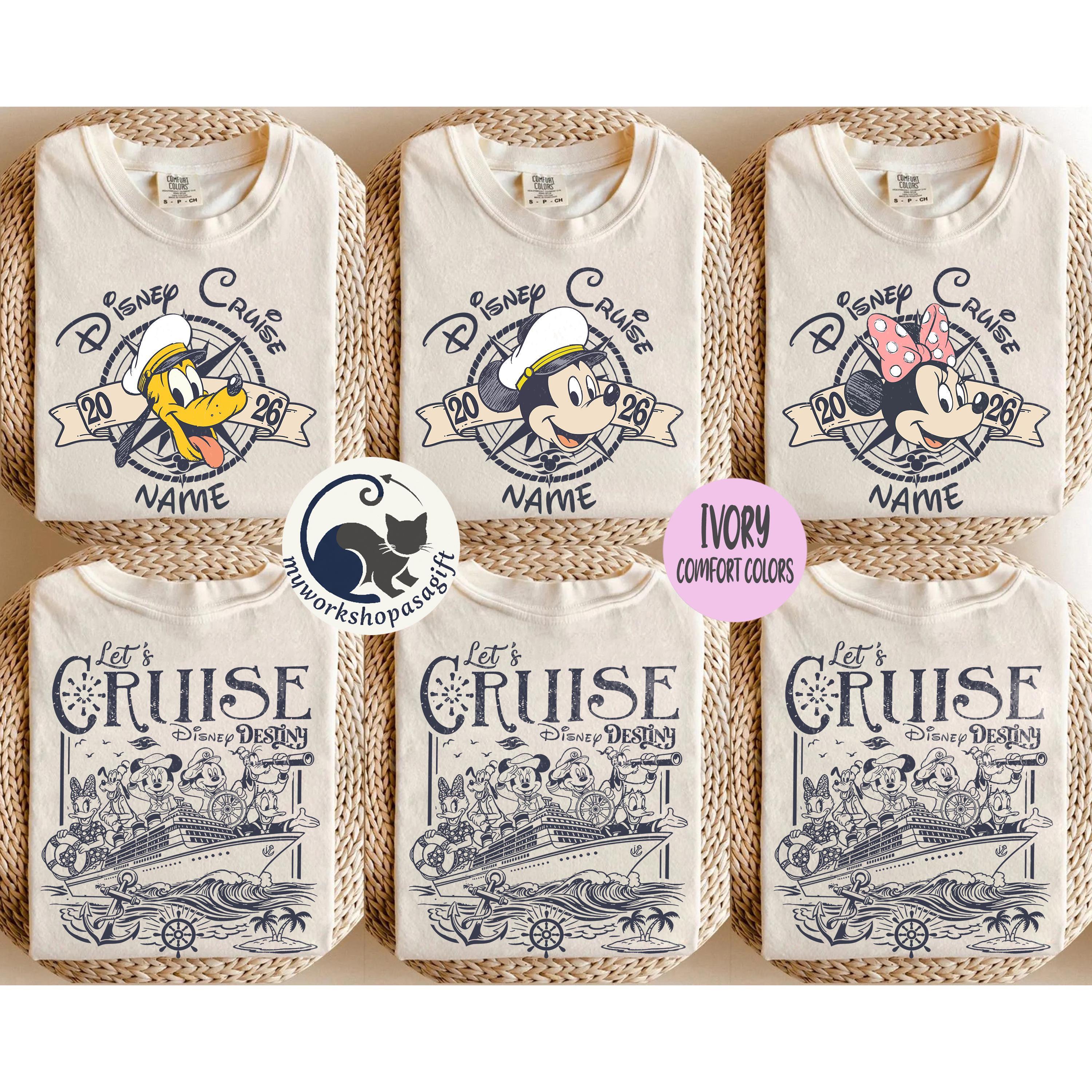 Custom Name Disney Cruise Family Vacation 2026 Shirts, Disney Cruise Group Shirt, Disney Pirate Shirt, Disney Cruise 2026 Shirt, Disney Tee