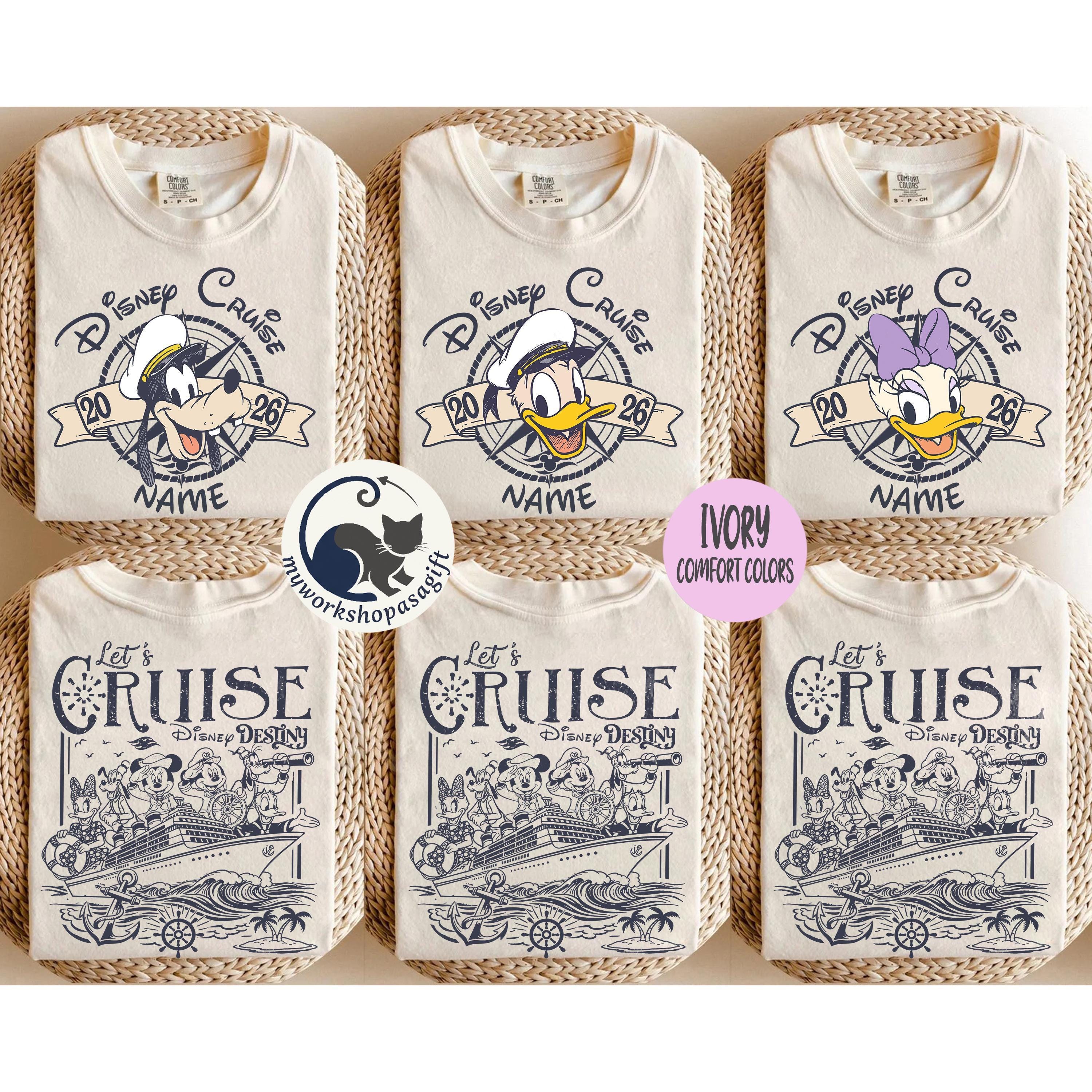 Custom Name Disney Cruise Family Vacation 2026 Shirts, Disney Cruise Group Shirt, Disney Pirate Shirt, Disney Cruise 2026 Shirt, Disney Tee