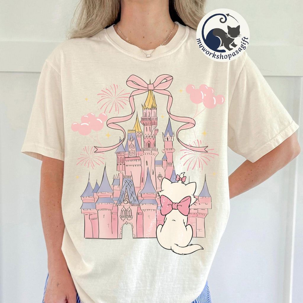 Disney Aristocats Marie Cat Shirt, Disney Magic Kingdom Shirt, Birthday Gift Tee, Disneyworld Shirt, Disneyland Family Trip Shirt