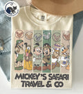 Mickey and Friends Safari Comfort Colors Shirt, Disney Safari Mode Shirt, Animal Kingdom Safari Shirt, Mickey Safari Shirt, WDW Shirt