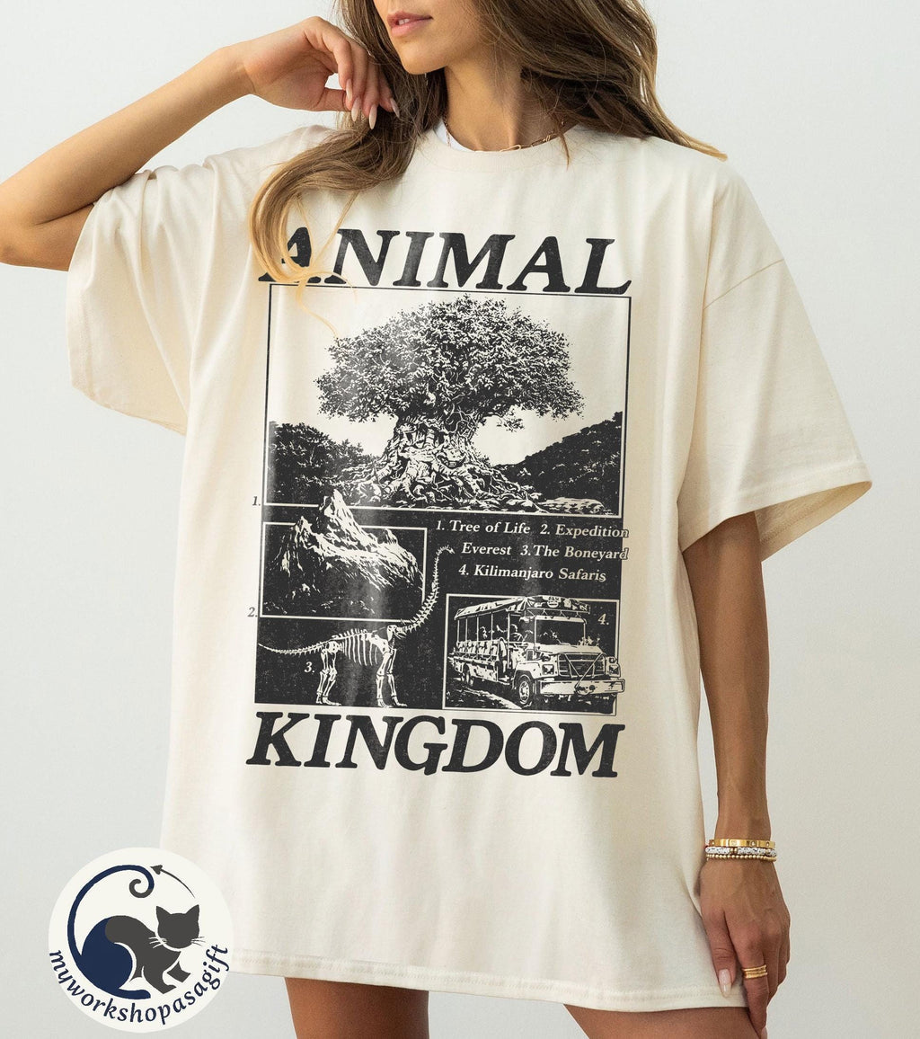 Retro Animal Kingdom Comfort Colors Shirt, Family Vacation Shirt, Disneyland Trip Shirt, Disney Safari Trip Shirt, Disneyworld Shirts