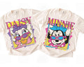 Comfort Colors® Classic Minnie Mouse And Daisy Duck Shirt, Disney Bestie Vacation T-Shirt, Disneyland Girls Matching Trip, WDW Bestie Tee