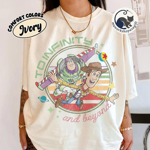 Comfort Colors Vintage Toy Story Shirt, You’ve Got a Friend in Me Tee, Woody Buzz, Disneyland Family Matching 2026 Tee, Toy Story 5 Shirt