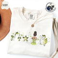 Comfort Colors Watercolor Disney Tiana and the Frog Tee, The Princess and the Frog Tee, Magic Kingdom WDW & New Orleans Girls Trip Outfit