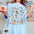 Comfort Colors® Disney Dogs Shirt, Retro Lady and the Tramp Tee, Pluto Puppy Disney Shirt, Cute Disney Pet Lovers Gift, Disney Dog Loves Tee
