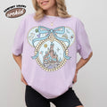 Retro Disney Castle Coquette Shirt, Mickey Ears Bow Castle Tee, WDW Princess Sketch, Disney Family Vacation 2026 Shirt, WDW Castle Locket