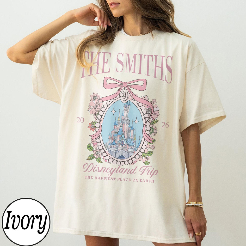 Comfort Colors Custom Disney Family Trip Shirts, Walt Disney World Shirt, Disneyland Trip Shirt, Personalized Disney Tee, Disney Kids Shirt