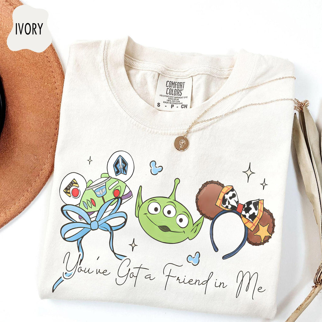 Comfort Colors Disney Pixar Toy Story Shirt, You've Got A Friend In Me Shirt, Pizza Planet Balloons, Disney Friends Shirt, Disney Trip Shirt