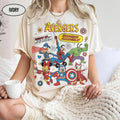 Comfort Colors What If Mickey & Friends Marvel Avengers Shirt, Comic Book Superhero Tee, Marvel Disney Gift for Kids, Disney Family Trip Tee