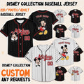 Personalize Disney Mickey and friends Baseball Jerseys, Disneyland Kid Youth Adult Baseball Jersey, Mickey And Friends Jersey, Disney Birth
