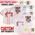 Custom Disneyland Tokyo Mickey and Friends Kimono Jersey, Disney Matching Family Jersey, Disneyland Japan Trip Tee, Girl Trip Outfits