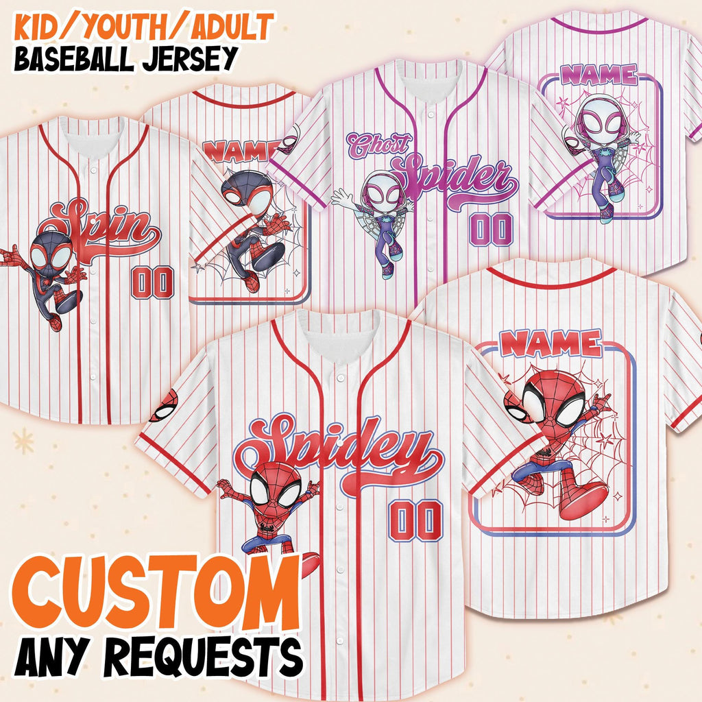 Custom Disney Princess Jasmine Baseball Jersey, Disney Baseball Jersey for Kids, Youth & Adults, Matching Disney Game Day Outfit