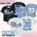Custom Disney Cinderella Baseball Jersey, Disney Cinderella Baseball Jersey for Kids, Youth & Adults, Matching Disney Game Day