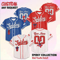 Personalized Spidey Baseball Jersey, Custom Spidey and His Amazing Friends Jersey, Superhero Team Shirt