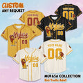 Custom Mufasa Collection Baseball Jersey, Personalized Disney The Lion King Jersey Shirt, Family Matching Outfit, Magic Kingdom Gift