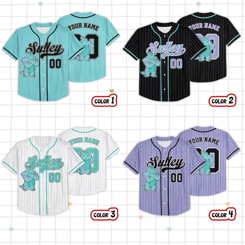 Custom Disney Mickey and Friends Special Simple Baseball Collection, Baseball Jersey Collection Choose Style Jersey Disneyland Birthday Gift