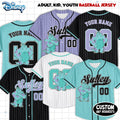 Custom Disney Mickey and Friends Special Simple Baseball Collection, Baseball Jersey Collection Choose Style Jersey Disneyland Birthday Gift