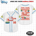 Custom Lightning McQueen Baseball Jersey, Custom Disney Cars Baseball Shirt, Matching Disney Trip Outfit, Disneyland Birthday Gift