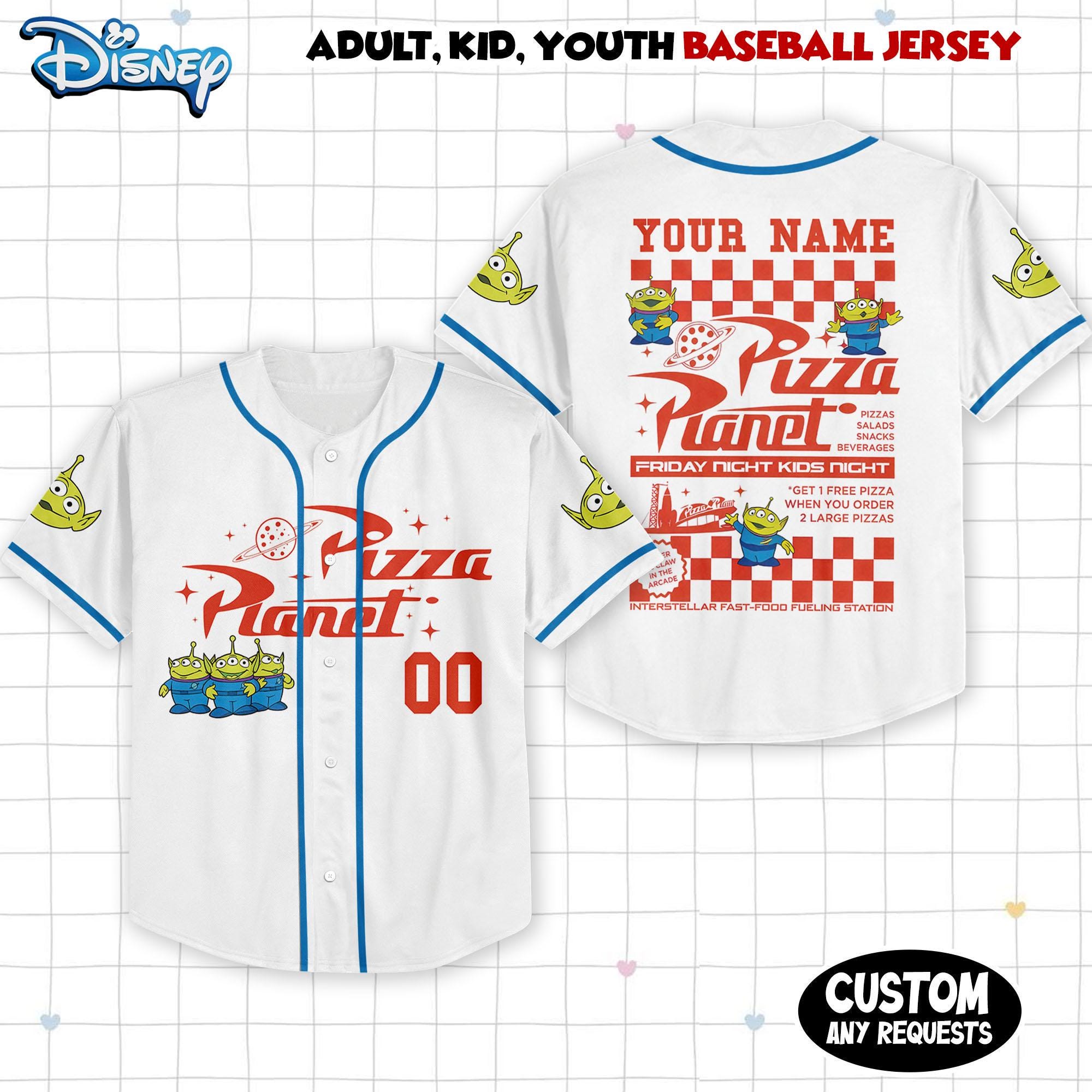 Custom Lightning McQueen Baseball Jersey, Custom Disney Cars Baseball Shirt, Matching Disney Trip Outfit, Disneyland Birthday Gift