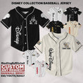 Custom Disney Baseball Jersey Team Disneyland, Kid Youth Adult Disney Shirt, Disneyworld Trip Outfit, Gift for Disney Fans
