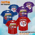 Custom Disney Spidey and His Amazing Friends Baseball Jersey, Marvel Disney Spidey Sports Jersey, Cute Disney Baseball Jersey Gift for Fans