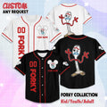 Custom Forky Toy Story Baseball Jersey, Personalized Disney Toy Story Forky Jersey Shirt, Disney Baseball Jersey, Gifts For Fans