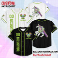 Custom Buzz Lightyear Baseball Jersey, Disney Toy Story Jersey, Matching Disney Trip Outfit, Disney Baseball Team Shirt