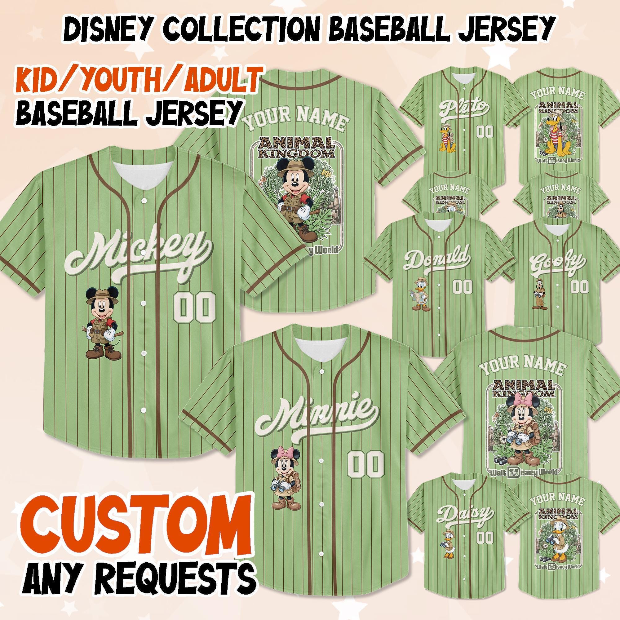 Custom Disney Animal Kingdom Baseball Jersey, Disneyland Safari Matching Baseball Jersey, Safari Mode Disney Shirt, Family Vacation