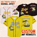 Custom Disney Cars Luigi Baseball Jersey, Disney Jersey, Kids Birthday Jersey, Disney Cars Characters Jersey, Disney Family Trip Shirt