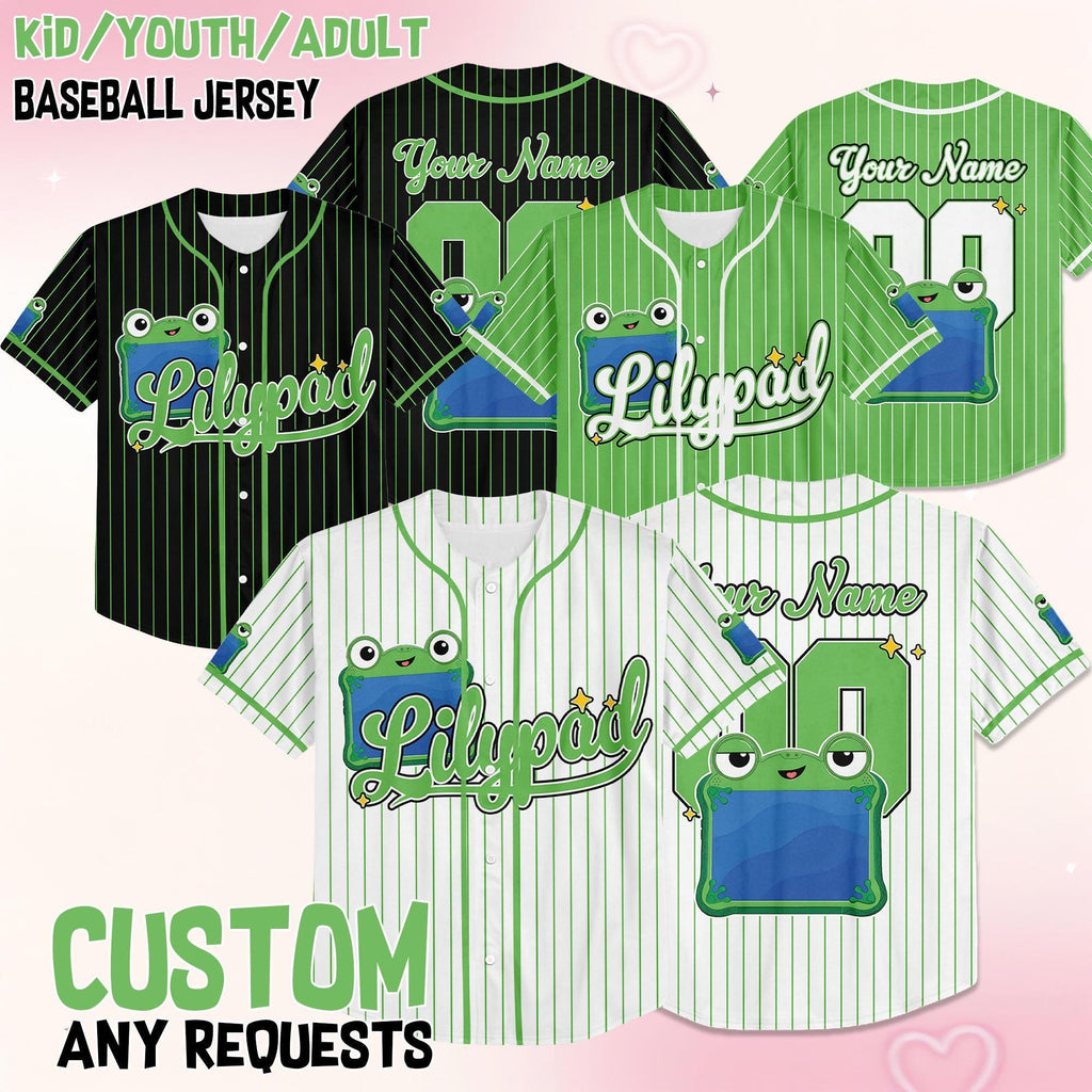 Custom Lilypad Toy Story 5 Baseball Jersey, Custom Toy Story Characters Lilypad Shirts, Toy Story Baseball Team Outfit