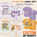 Custom Phineas And Ferb Perry The Platypus Baseball Jersey, Perry Birthday Jersey, Phineas And Ferb Disney Family Shirts, Funny Perry Jersey